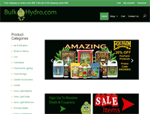 Tablet Screenshot of bulkhydro.com